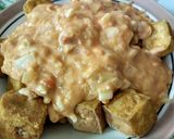 Foto langkah ke 5 dari resep Tahu crispy saos telur asin.