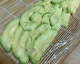 Foto del paso 1 de la receta Rollito de aguacate, hummus y caballa en aceite