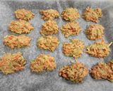 Foto del paso 3 de la receta: Buñuelos de zanahoria, calabacín y avena