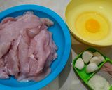 Foto langkah ke 1 dari resep Chicken Katsu Renyah dan Salad segar ala hokben.