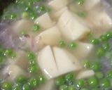 உருளைக்கிழங்கு பட்டாணி பால் கறி(peas potato curry recipe in tamil) ரெசிபி ஸ்டேப் 3 புகைப்படம்