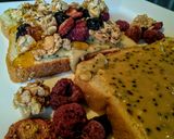 Foto del paso 3 de la receta: SANDWICHES De Müesli y Mantequilla de Maní...!