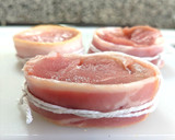 Foto del paso 1 de la receta: Medallones de cerdo envueltos con bacon ahumado