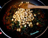 Φωτογραφία βήματος 2 της συνταγής 💖 Espinacas con garbanzos (για διαβητικούς)