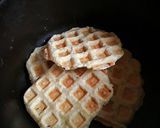 Sajtos tallér (gofri sütőben sütve) recept fázis 3 fotója