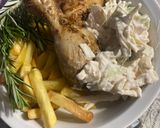 Füszeres csirkecombok recept fázis 4 fotója