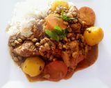 Foto del paso 9 de la receta: Estofado de pollo con frijol de soya