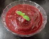 A picture of step 5 of Apple and Beetroot sauce.