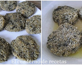 Foto del paso 5 de la receta: Medallones de quinoa y espinacas