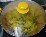 A picture of step 2 of Karela Bharta.