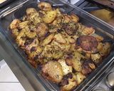 Une image de l'étape 11 de Duo de pommes de terre à la crème de truffe, ail et oignon.
