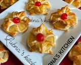 A picture of step 5 of Puff pastry with pineapple:🥐🍍.