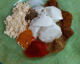 A picture of step 1 of Paneer Tikka Masala.