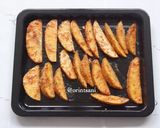 Foto langkah ke 4 dari resep Potato Wedges.