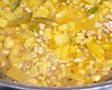 A picture of step 4 of Bottle Gourd and Beans Curry.