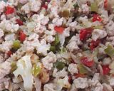 Foto del paso 4 de la receta Pimientos rellenos de verduras y soja
