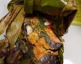Foto langkah ke 5 dari resep Pepes ikan patin kemangi.