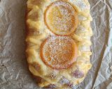 Foto del paso 9 de la receta: Coca Sant Joan 2026 v1: Brioche relleno de cabello de ángel con crema y naranja confitada