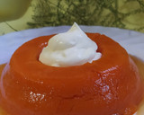 Foto del paso 5 de la receta: Flan De Zapallo Sin Huevo, Sin Horno Con Crema Y Frutas