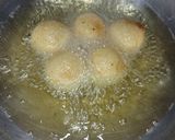A picture of step 6 of Semolina Rose-Jamun.