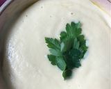 A picture of step 5 of Parsley root, celeriac and parsnip soup - vegan.
