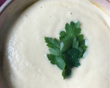 A picture of step 5 of Parsley root, celeriac and parsnip soup - vegan.