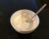 A picture of step 2 of Oven Fried Boneless Chicken Breasts.
