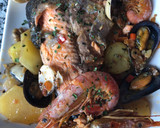 Foto del paso 3 de la receta: Trucha salmonada con marisco