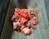 Foto langkah ke 3 dari resep Pepes teri tempe lamtoro.