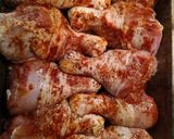 A picture of step 1 of Turkish Spicy leg chicken breast.