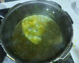 A picture of step 2 of Spinach with paneer.