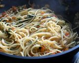 【海鮮料理】番茄海鮮義大利麵的食譜步驟5照片