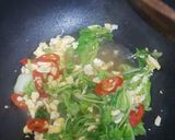 Foto langkah ke 5 dari resep Ca Sawi Telur.
