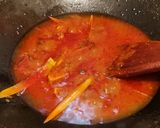 Gambar langkah 5 resipi Asam Pedas Ikan Nyok-Nyok.