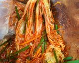 Hình bước làm 4 của món Kim Chi Cải Thảo