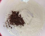 A picture of step 2 of Chocolate Shrikhand.