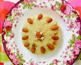 A picture of step 4 of Suji /raha halwa.