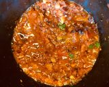 A picture of step 3 of Arrabbita sauce Pasta.