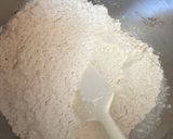 A picture of step 2 of Banana Cheese Pandesal.