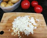 Foto del paso 2 de la receta Guiso de aguja de cerdo con patatas a la pimentón ahumado