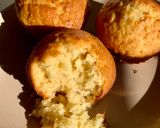 A picture of step 1 of Vanilla muffins 😋.