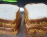 A picture of step 2 of Maggi sandwich.