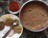 A picture of step 1 of Instant mango powder chutney.