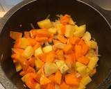 Foto del paso 2 de la receta: Puré de calabaza con cacahuetes