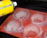 Foto del paso 9 de la receta: Muffins de bizcochuelo (de cajita) con peras o manzanas