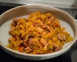 Foto del passaggio 3 della ricetta Spezzatino con verza 😋