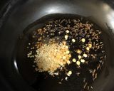 A picture of step 2 of Chamagadda Pulusu (Colocasia / Arbi / Taro Root Curry - Andhra / Telangana cuisine).