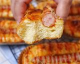 Foto langkah ke 21 dari resep ROTI SOSIS HOMEMADE TANPA ULEN | Dijamin Anak-anak Pasti Suka.