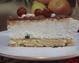 Krém torta 🍒🍋🍊🍒(kandírozott gyümölcsökkel) recept fázis 12 fotója