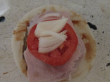 Mini tartas de hamburguesa